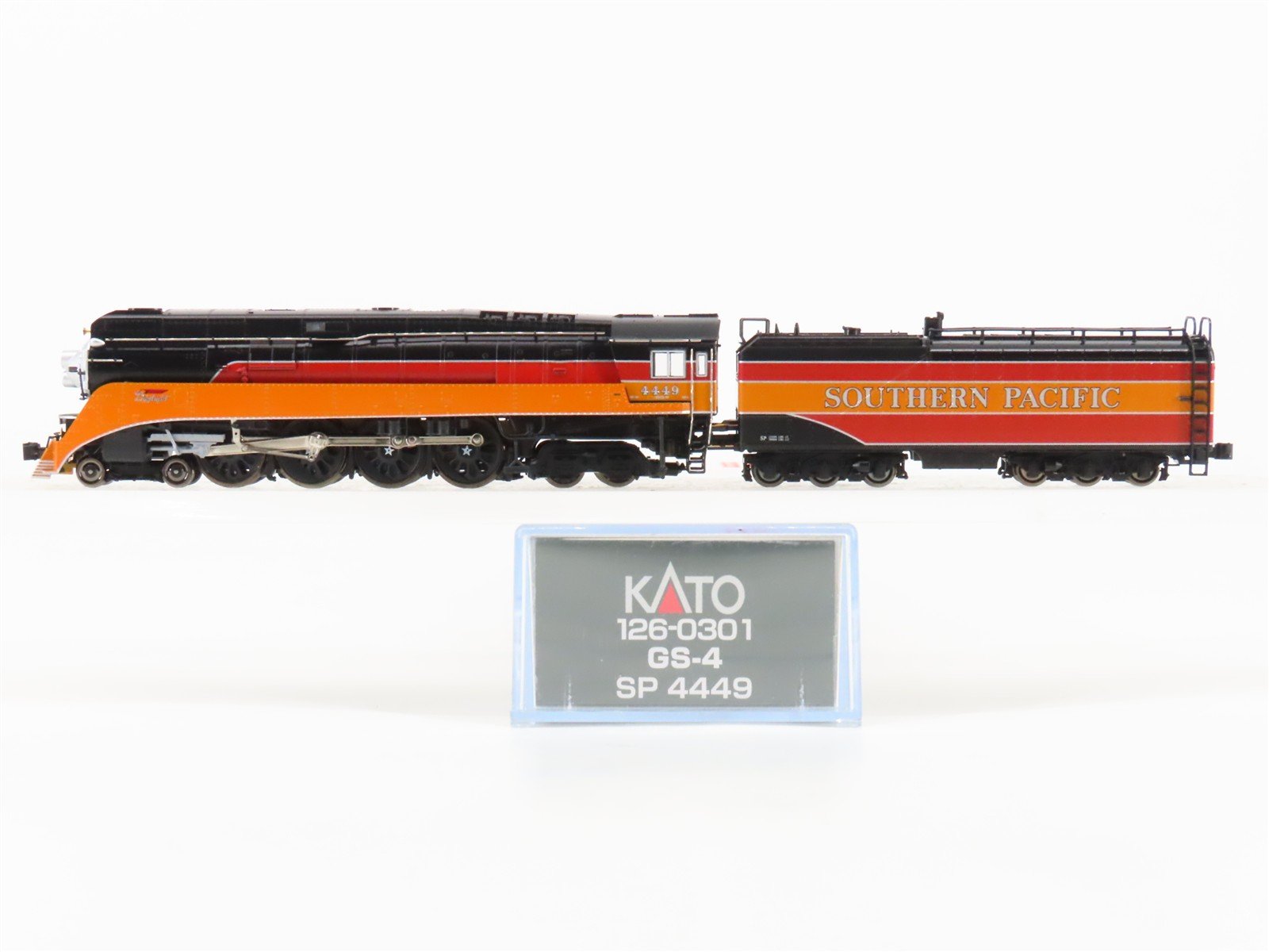N Scale KATO 126-0301 SP "Daylight" 4-8-4 GS-4 Steam #4449 - DCC Ready