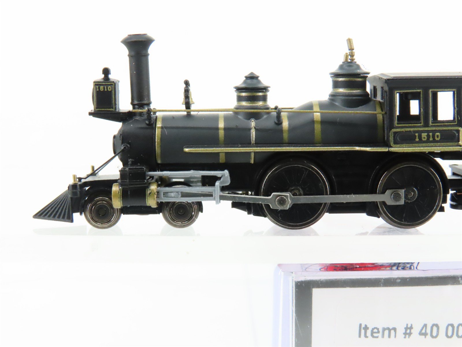 N Scale Atlas Master 40000466 PRR Pennsylvania 4-4-0 Steam Locomotive #1510
