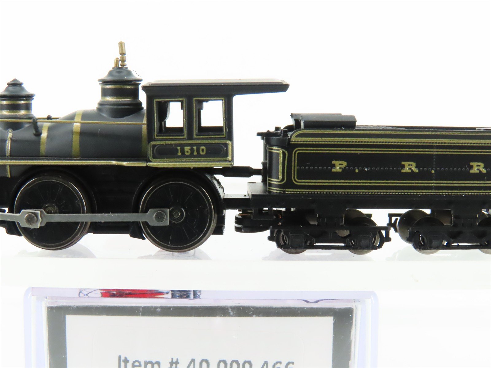 N Scale Atlas Master 40000466 PRR Pennsylvania 4-4-0 Steam Locomotive #1510