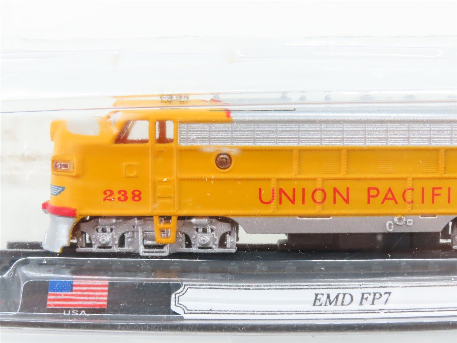 N Scale UP Union Pacific EMD FP7 Diesel Locomotive #238 - STATIC MODEL