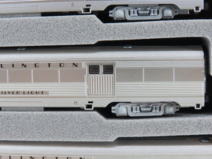 N KATO 106-090 CB&Q Silver Streak Zephyr E5A Diesel Passenger Train 6-Unit Set