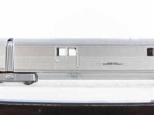 N Scale Con-Cor 001-8731 CB&Q Pioneer Zephyr Streamliner 3-Unit Set - DCC Ready