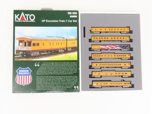 N Scale KATO 106-086 UP Union Pacific Excursion Train Passenger 7-Car Set
