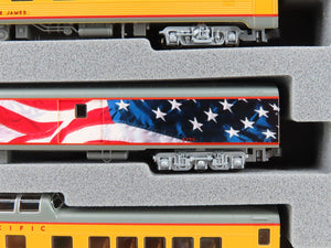 N Scale KATO 106-086 UP Union Pacific Excursion Train Passenger 7-Car Set