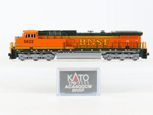 N Scale KATO 176-7111 BNSF Railway GE AC4400CW Diesel #5622 - DCC Ready
