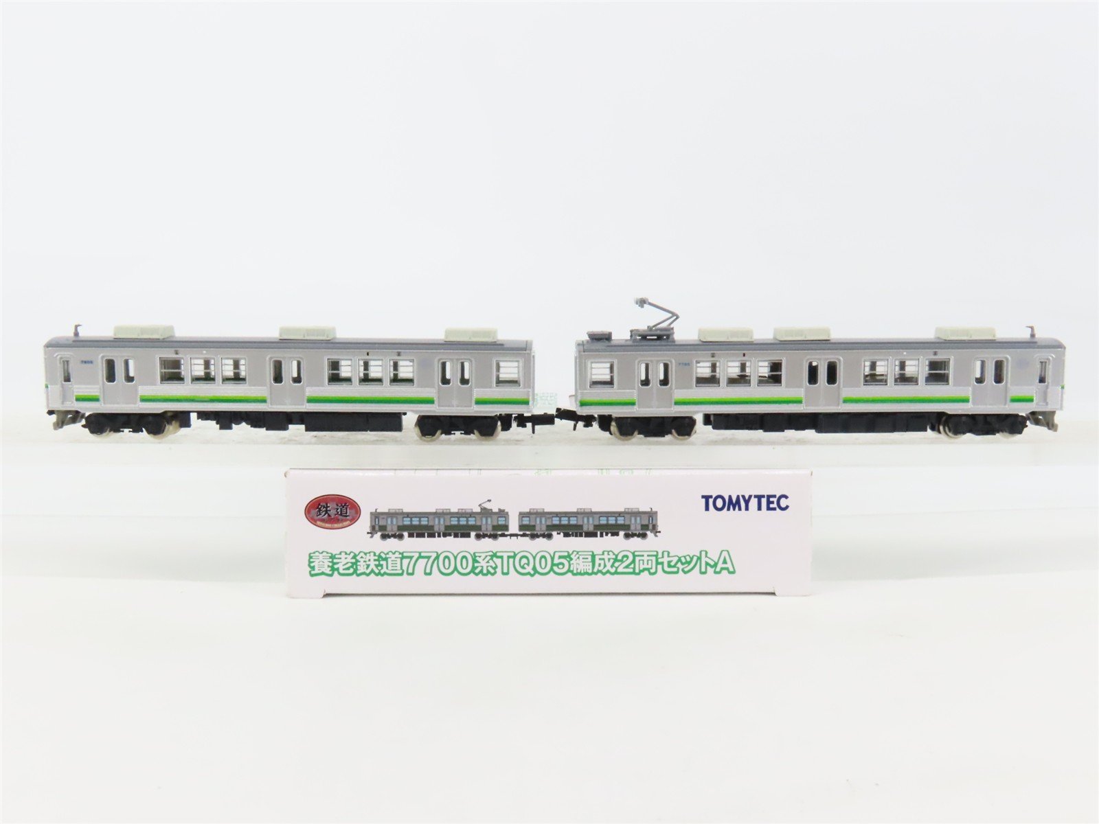 N 1/150 Scale TOMYTEC Yoro Railway 7700-Series TQ05 Formation EMU 2-Unit Set A