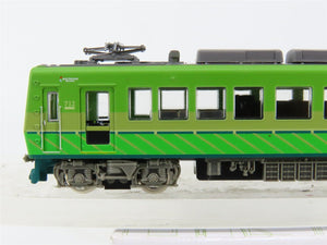 N 1/150 Scale TOMYTEC Eizan Railway Green 700-Series Electric Rail Car #712