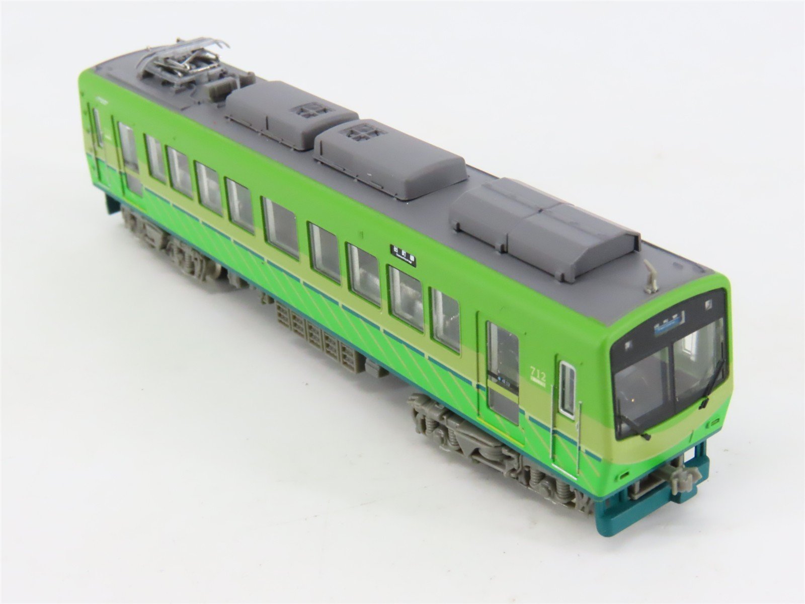 N 1/150 Scale TOMYTEC Eizan Railway Green 700-Series Electric Rail Car #712