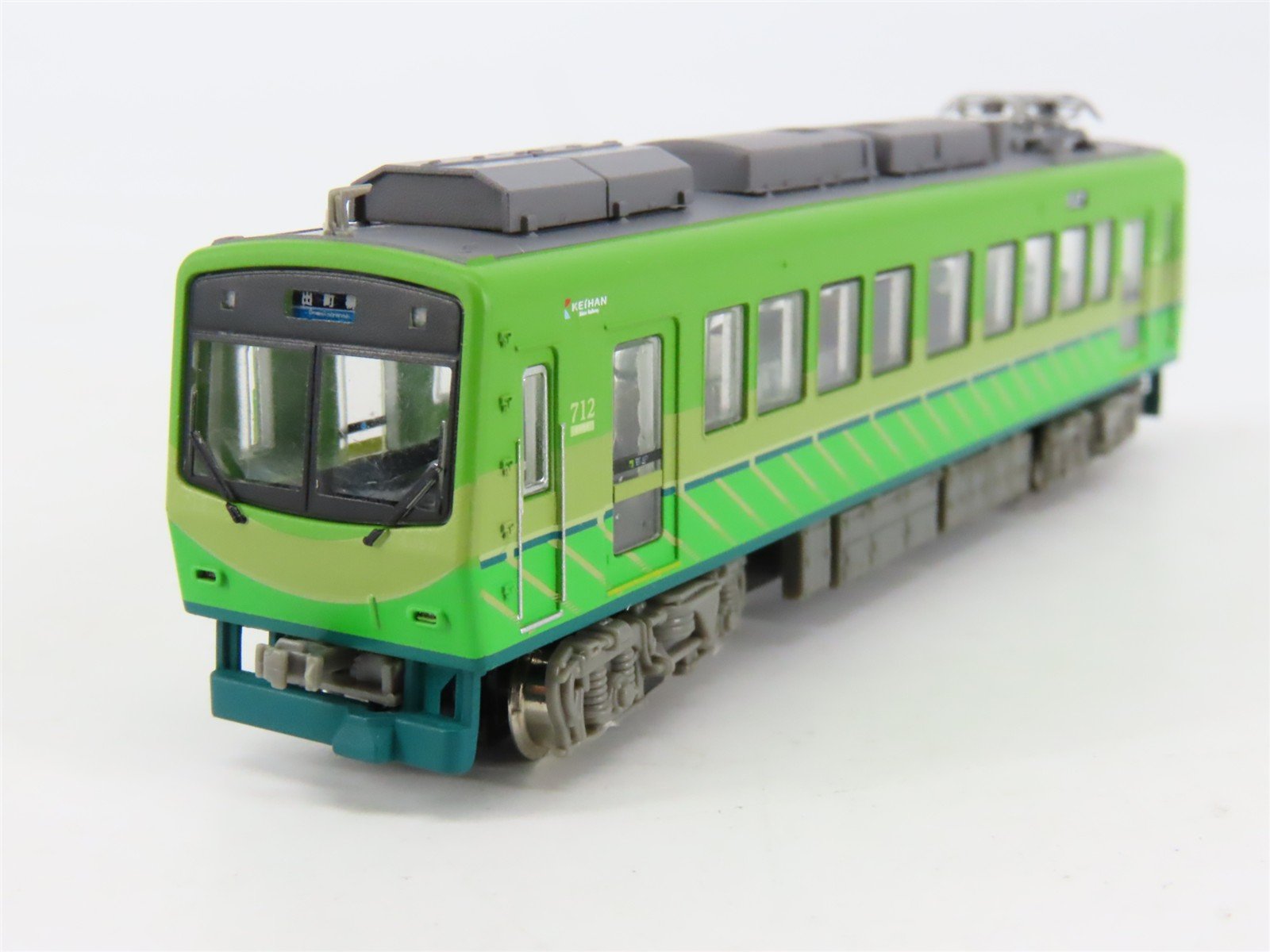 N 1/150 Scale TOMYTEC Eizan Railway Green 700-Series Electric Rail Car #712