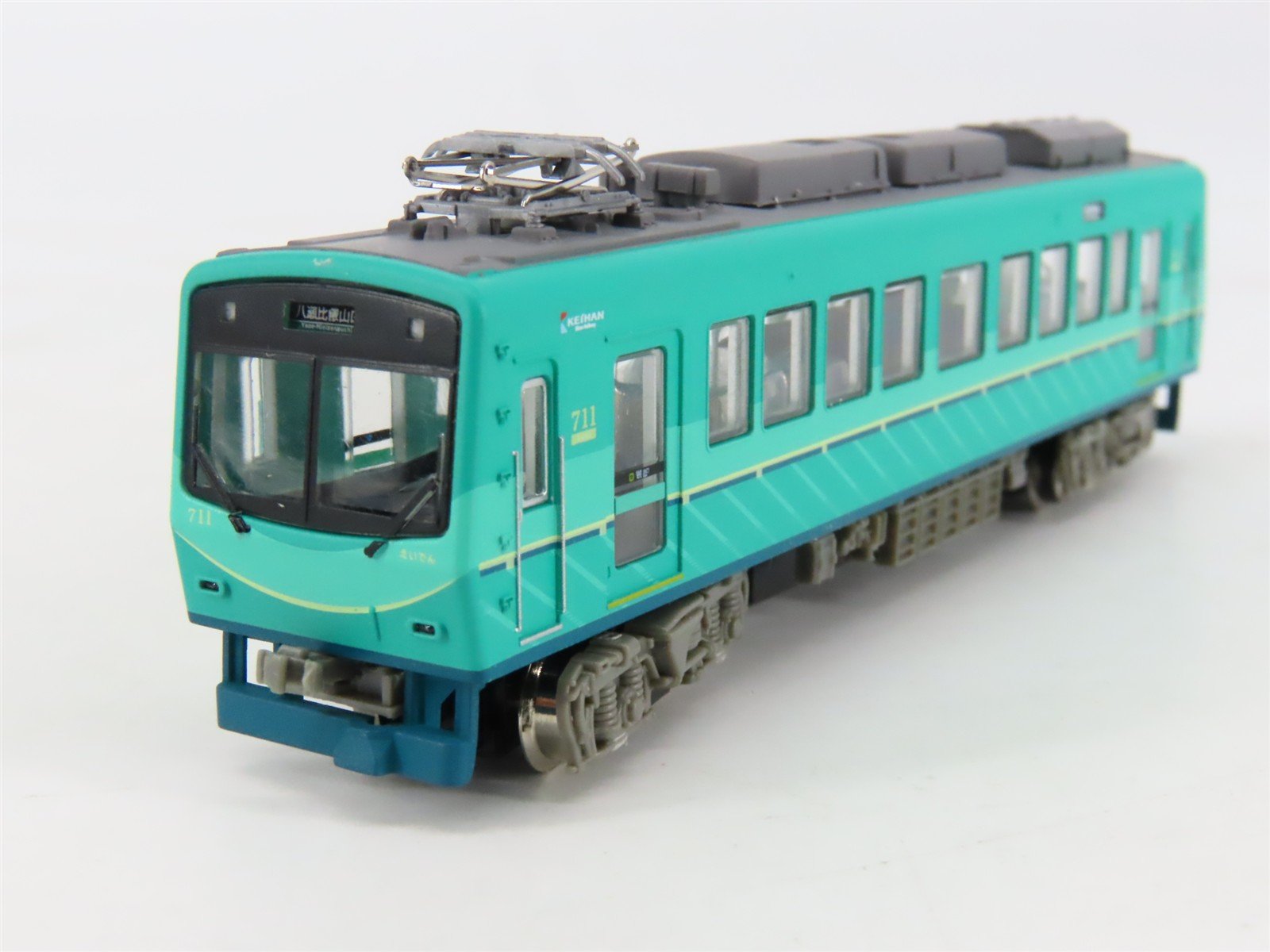 N 1/150 Scale TOMYTEC Eizan Railway Green 700-Series Electric Rail Car #711