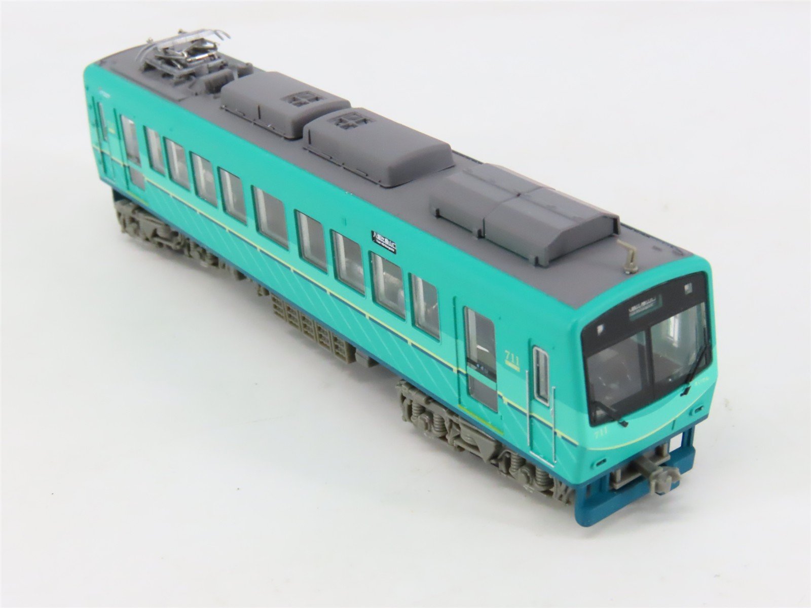 N 1/150 Scale TOMYTEC Eizan Railway Green 700-Series Electric Rail Car #711
