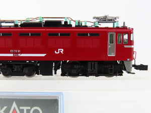 N KATO 3013-3 JR Japan Freight Railway ED76-0 (late) Electric Locomotive #81