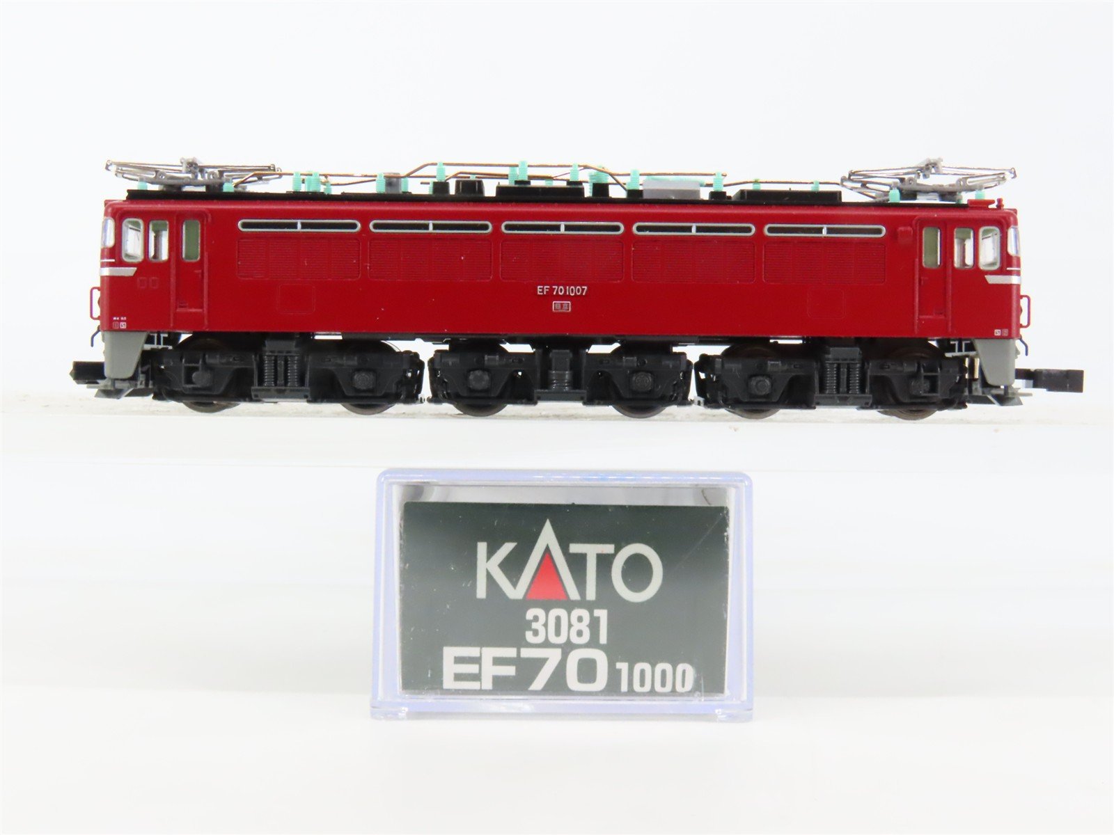 N Scale KATO 3081 JNR Japanese National Railways EF70 Electric Locomotive #1007