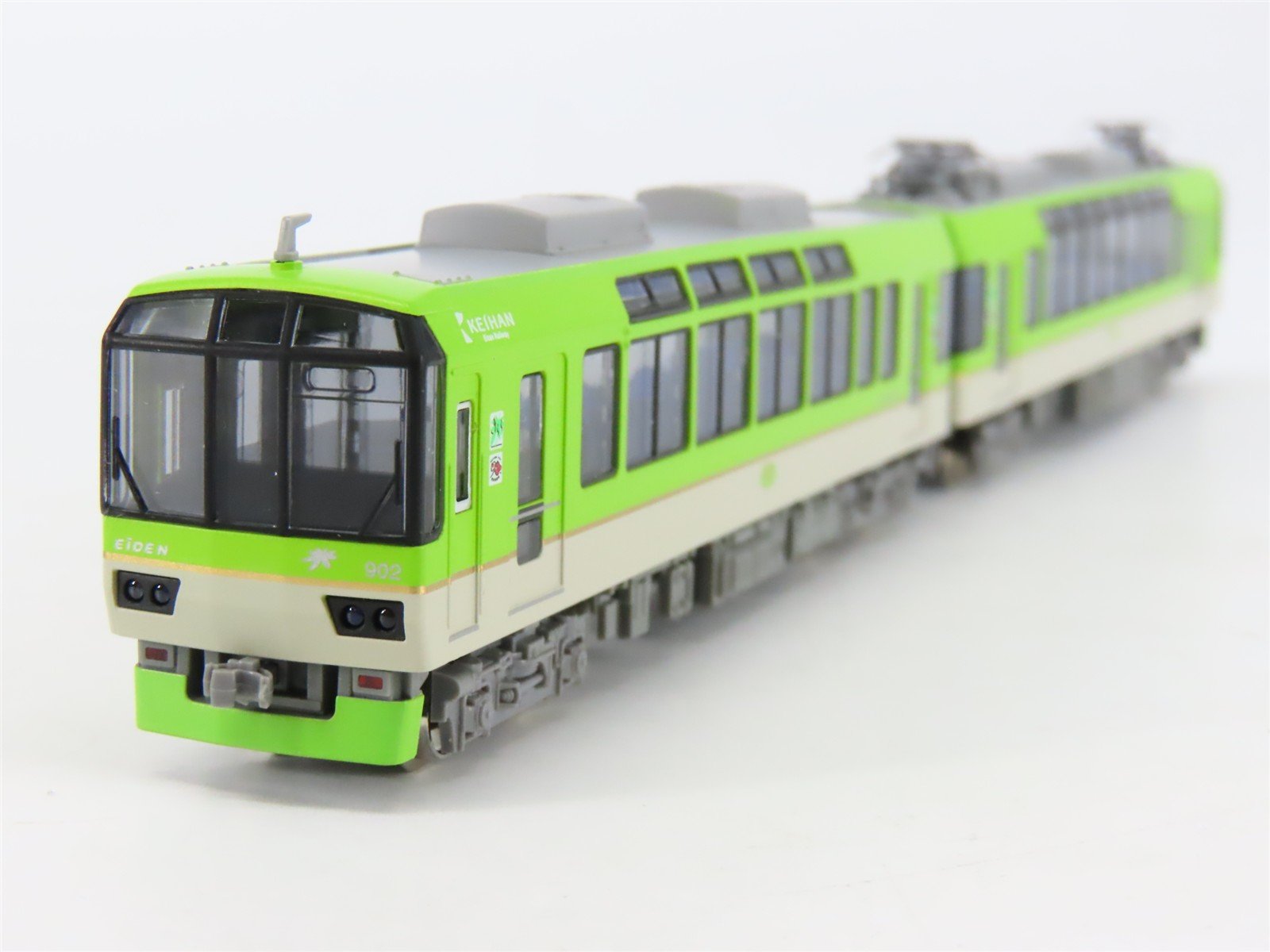N KATO 10-1528 Eizan 900-Series Ao Momiji Kirara Electric Rail Car 2-Unit Set