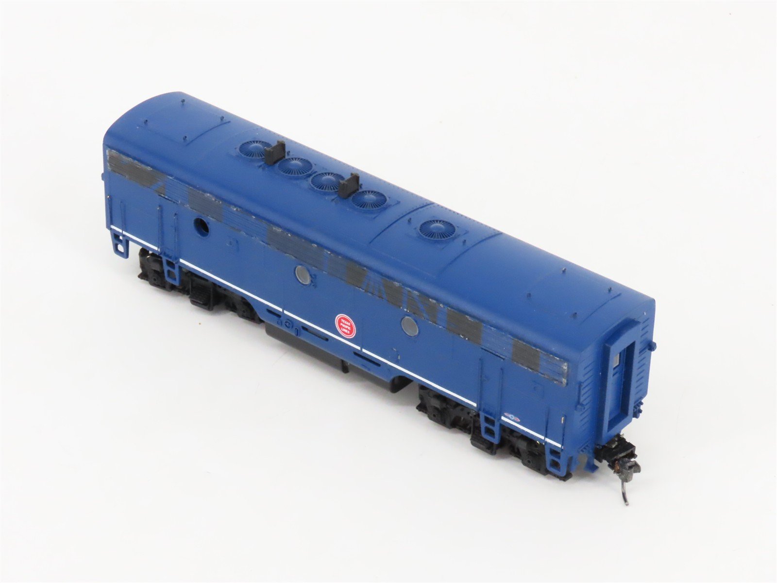 HO Scale Athearn T&P Texas & Pacific EMD F7B Diesel No# - Unpowered - Custom