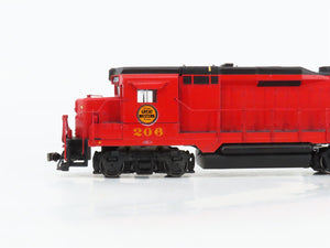 HO Scale Athearn CGW Chicago Great Western EMD GP30 Diesel #206 - Custom