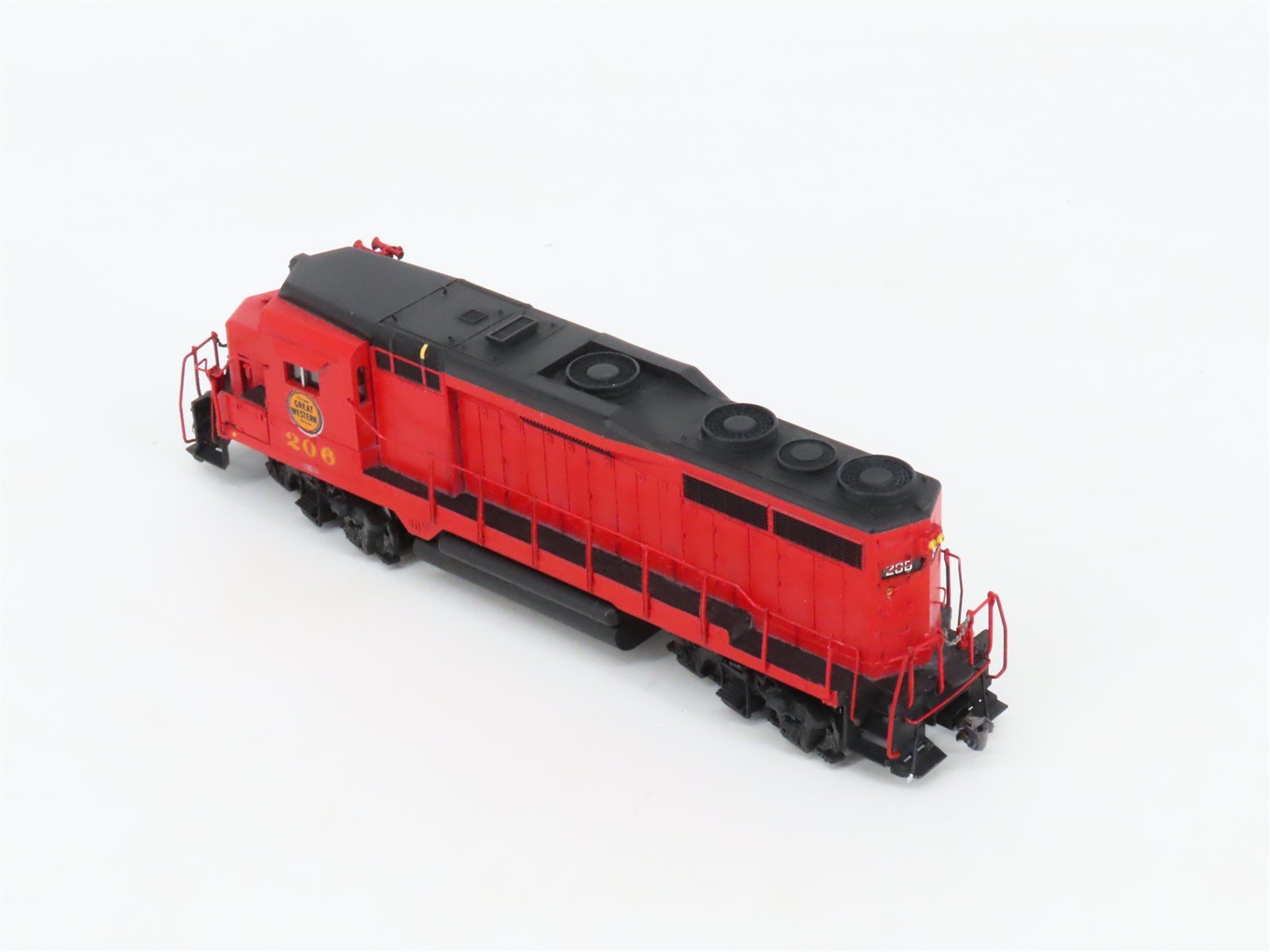 HO Scale Athearn CGW Chicago Great Western EMD GP30 Diesel #206 - Custom
