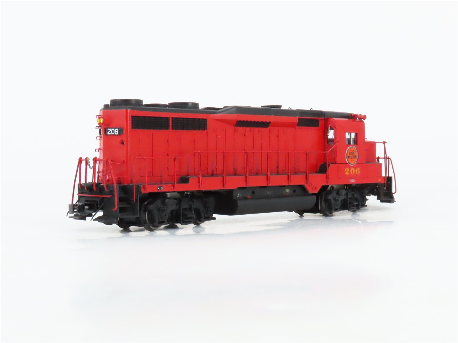 HO Scale Athearn CGW Chicago Great Western EMD GP30 Diesel #206 - Custom