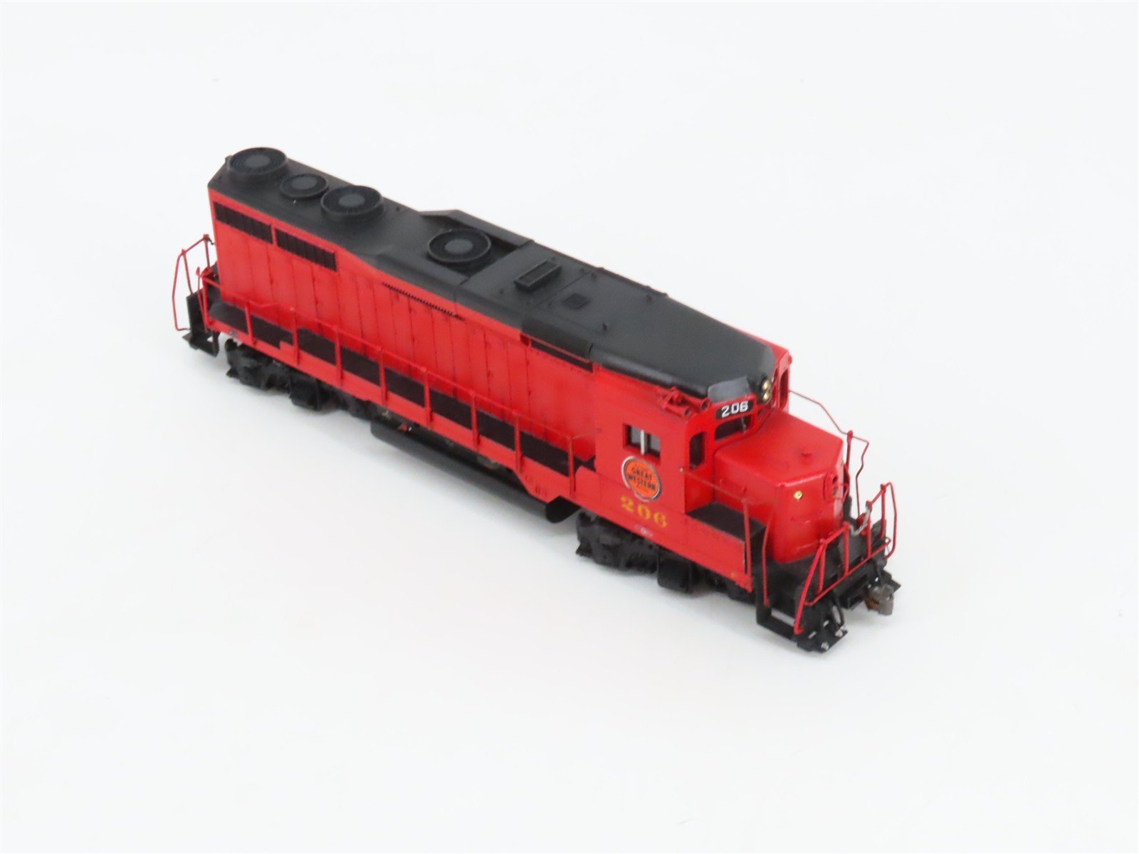 HO Scale Athearn CGW Chicago Great Western EMD GP30 Diesel #206 - Custom