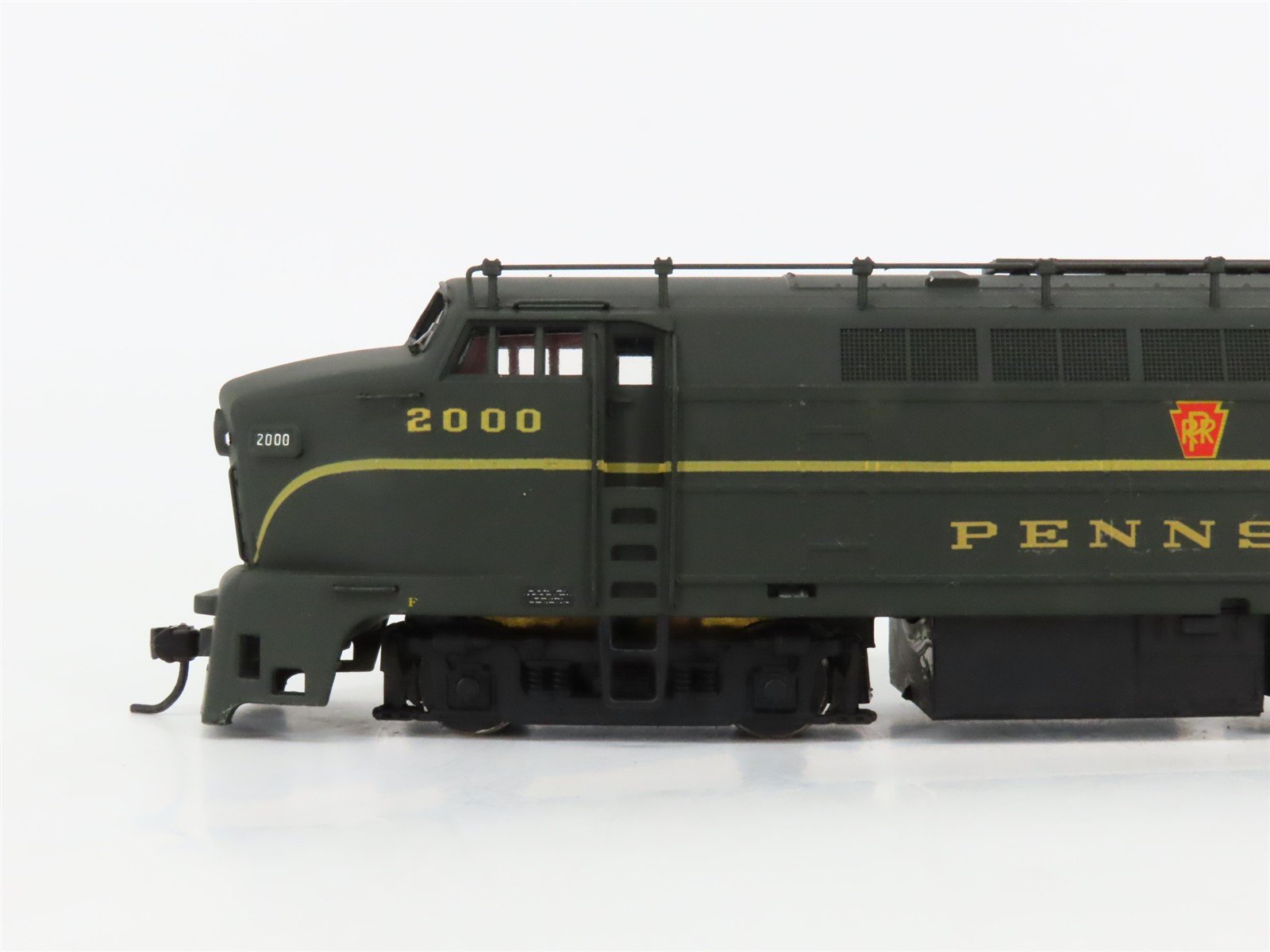 HO Scale Roco PRR Pennsylvania Baldwin RF-16 Sharknose A/B Diesel Set - Custom