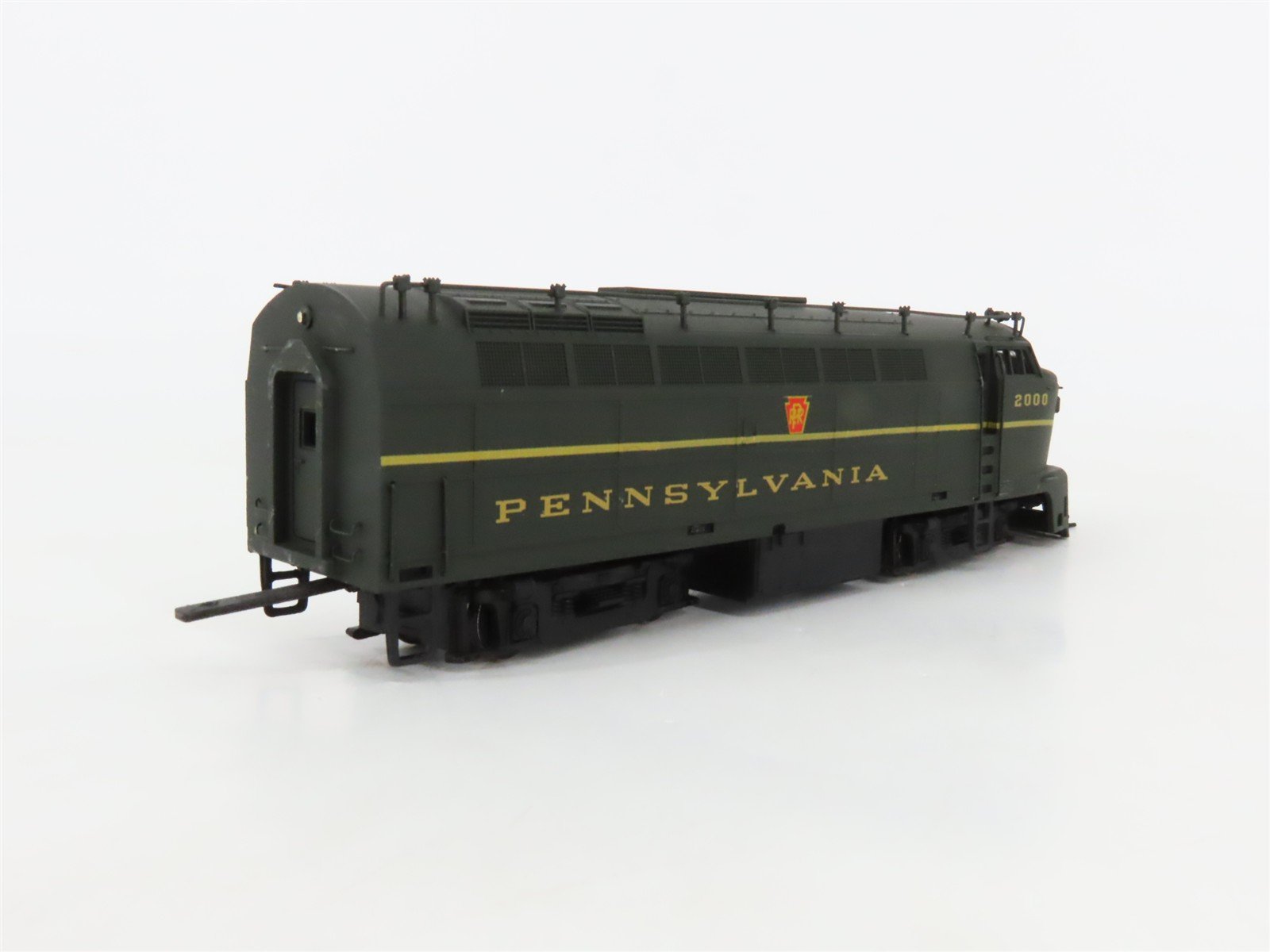 HO Scale Roco PRR Pennsylvania Baldwin RF-16 Sharknose A/B Diesel Set - Custom