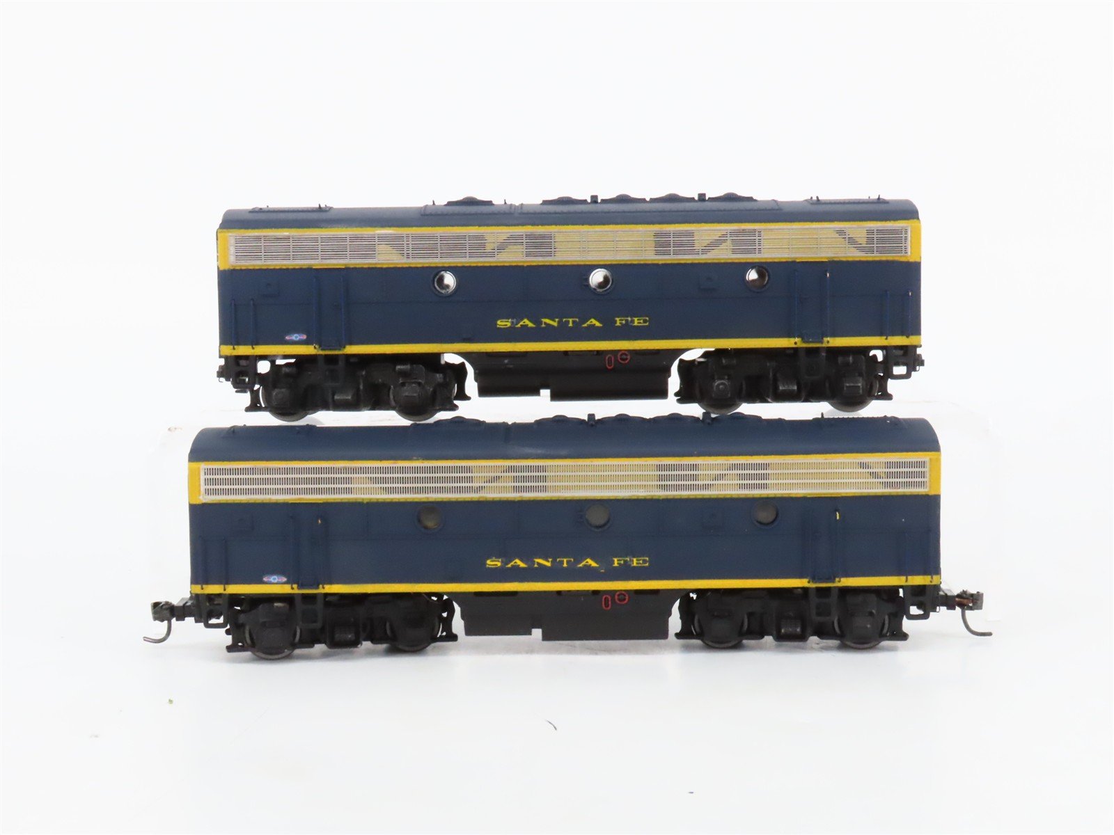 HO Scale Athearn ATSF Santa Fe EMD F7B/B 2-Unit Diesel Set No# - Custom