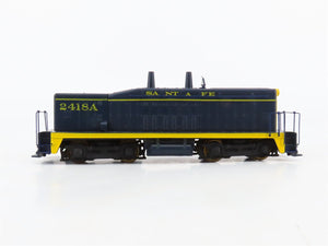 HO Athearn ATSF Santa Fe EMD SW1500 Calf Diesel Switcher #2418A - Unpowered