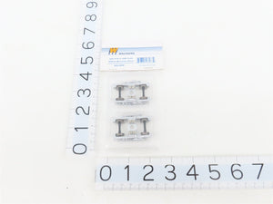 HO Walthers 933-1070 Silver GSC 41-N-11 (CIB) Trucks w/Metal Wheels - 3-Pair