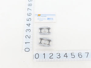 HO Walthers 933-1070 Silver GSC 41-N-11 (CIB) Trucks w/Metal Wheels - 3-Pair