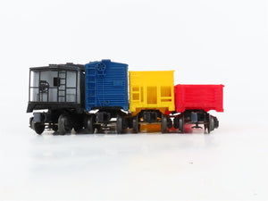 O Gauge 3-Rail Lionel DT&I/CR/WAB/UP Gondola, Hopper, Boxcar & Caboose