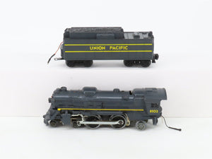 O Gauge 3-Rail Lionel UP Union Pacific 4-4-2 Steam Locomotive #8102 wSound