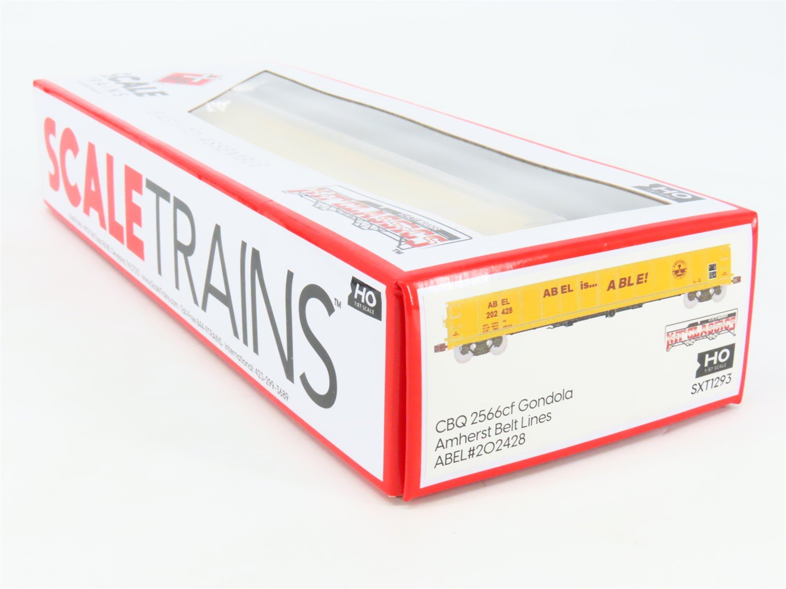 HO Scaletrains Kit Classics SXT1293 ABEL Amherst Belt Lines Gondola #202428