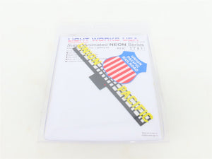HO Scale Lightworks 3781 UP Union Pacific Neon Sign Kit