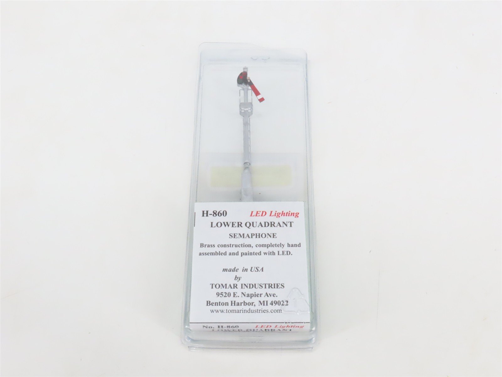HO Scale Tomar H-860 Lower Quadrant Semaphore Signal