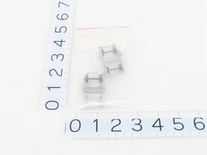 HO Coach Yard BRASS #0527 Silver-Painted 41-CS-11 (SF) 4-Wheel Trucks - 3 Pairs