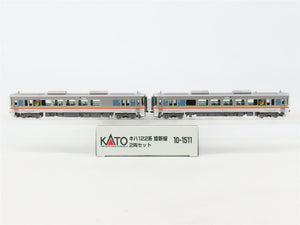 N Scale KATO 10-1511 Kishin Line KiHa 122-Series Diesel DMU 2-Unit Set