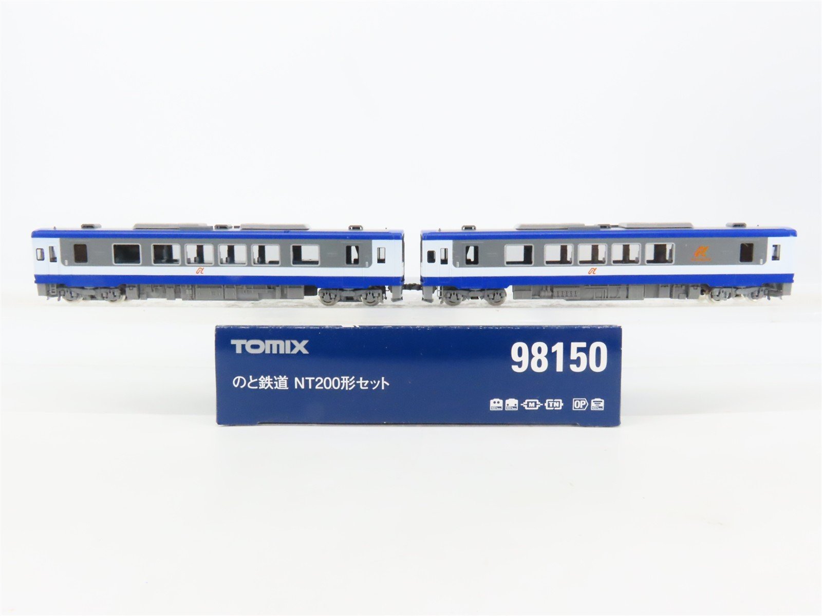 N Scale TOMIX 98150 Noto Railway Type NT200 Diesel Rail Car 2-Unit Set