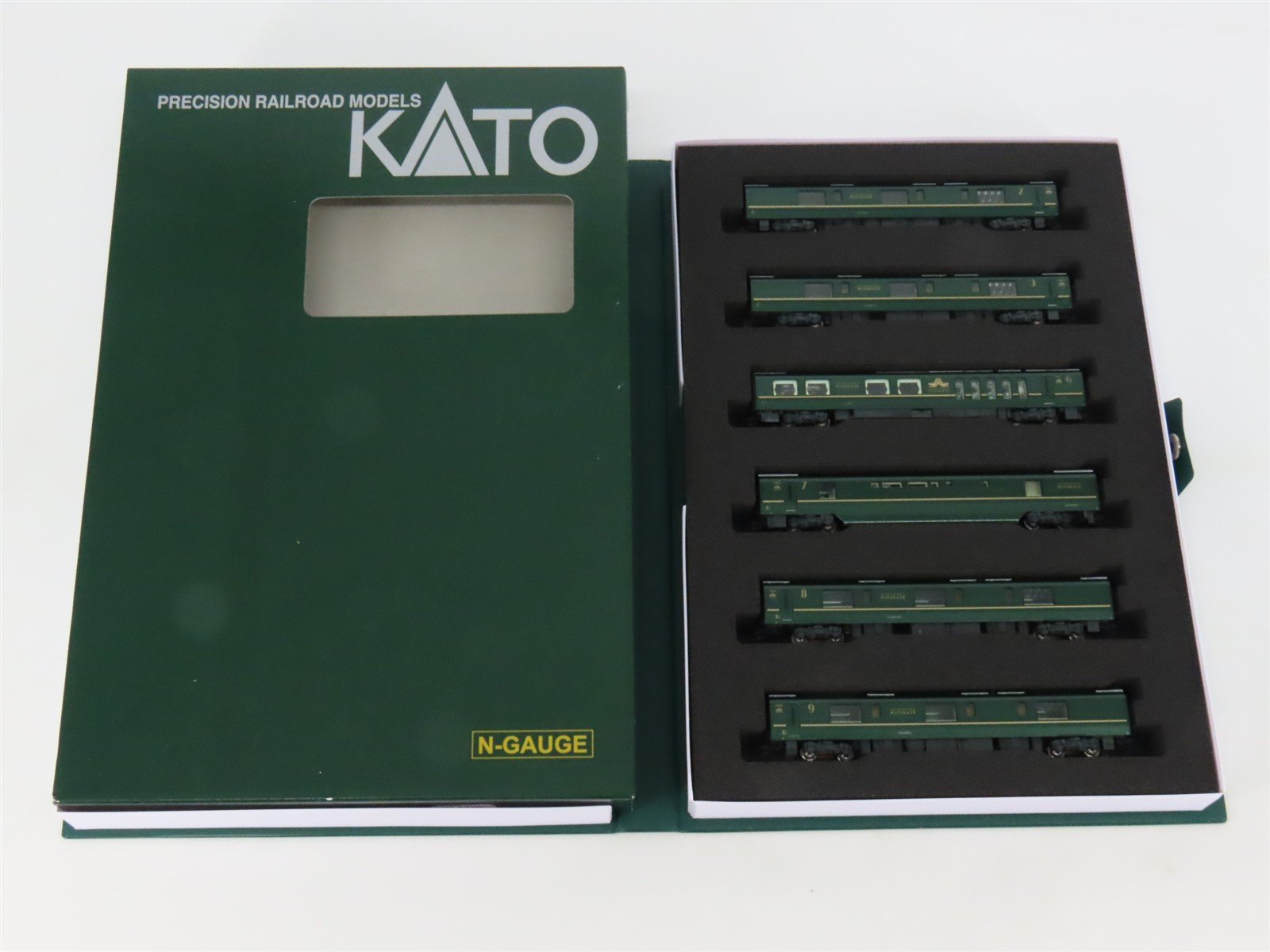 N KATO 10-1966 JR "Twilight Express Mizukaze" DMU 8-Unit Add-On Set - Unpowered