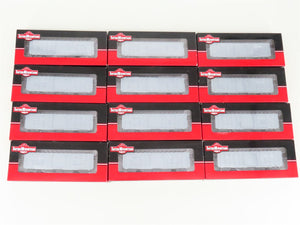 LOT of 12 HO Scale InterMountain Kit #42500 Undecorated 5277 Cubic Foot Box Car