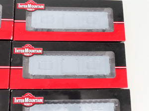 LOT of 12 HO Scale InterMountain Kit #42500 Undecorated 5277 Cubic Foot Box Car
