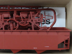 LOT of 4 HO Scale Accurail Kit #7599 Data Only Oxide AAR 3-Bay Open Hopper