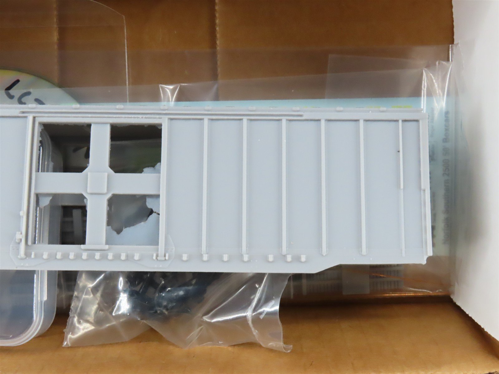 HO Smokey Mountain Model Works Kit #87-B5 NS Undecorated 5277 12-Post Box Car