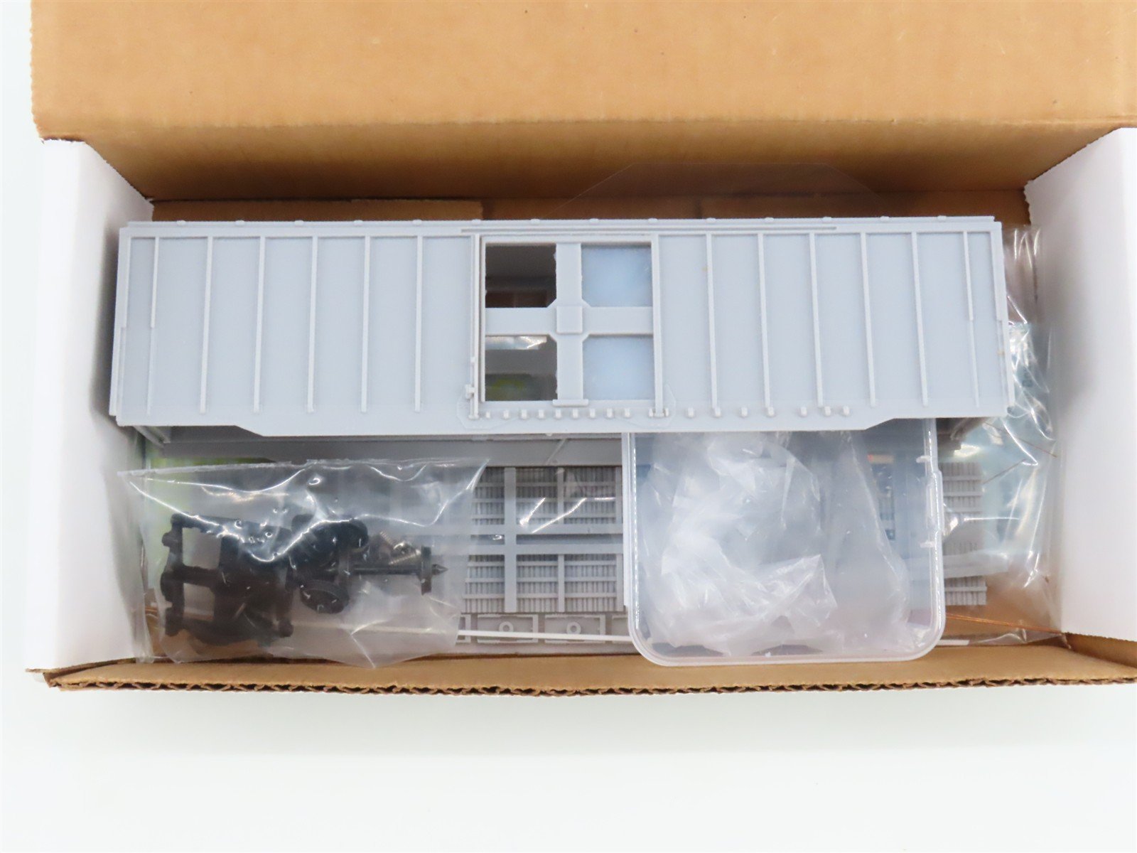 HO Smokey Mountain Model Works Kit #87-B5 NS Undecorated 5277 12-Post Box Car