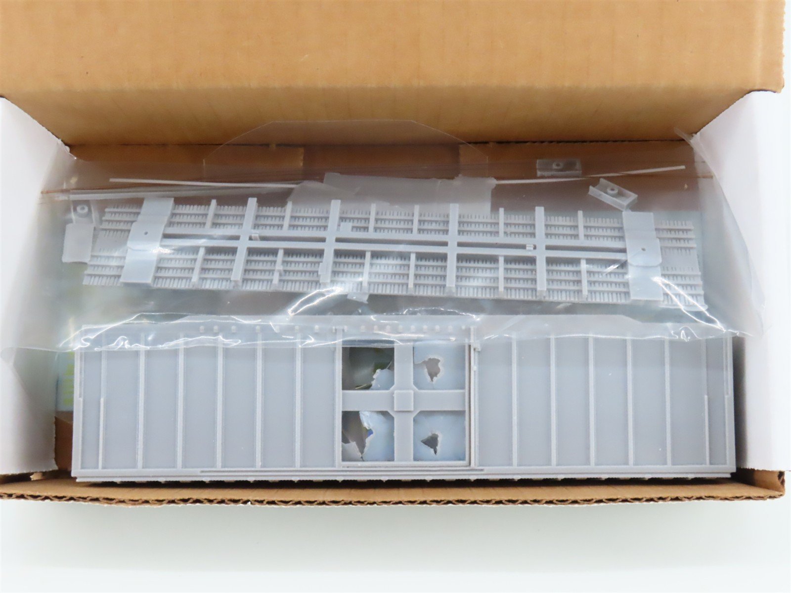 HO Smokey Mountain Model Works Kit #87-B5 NS Undecorated 5277 12-Post Box Car