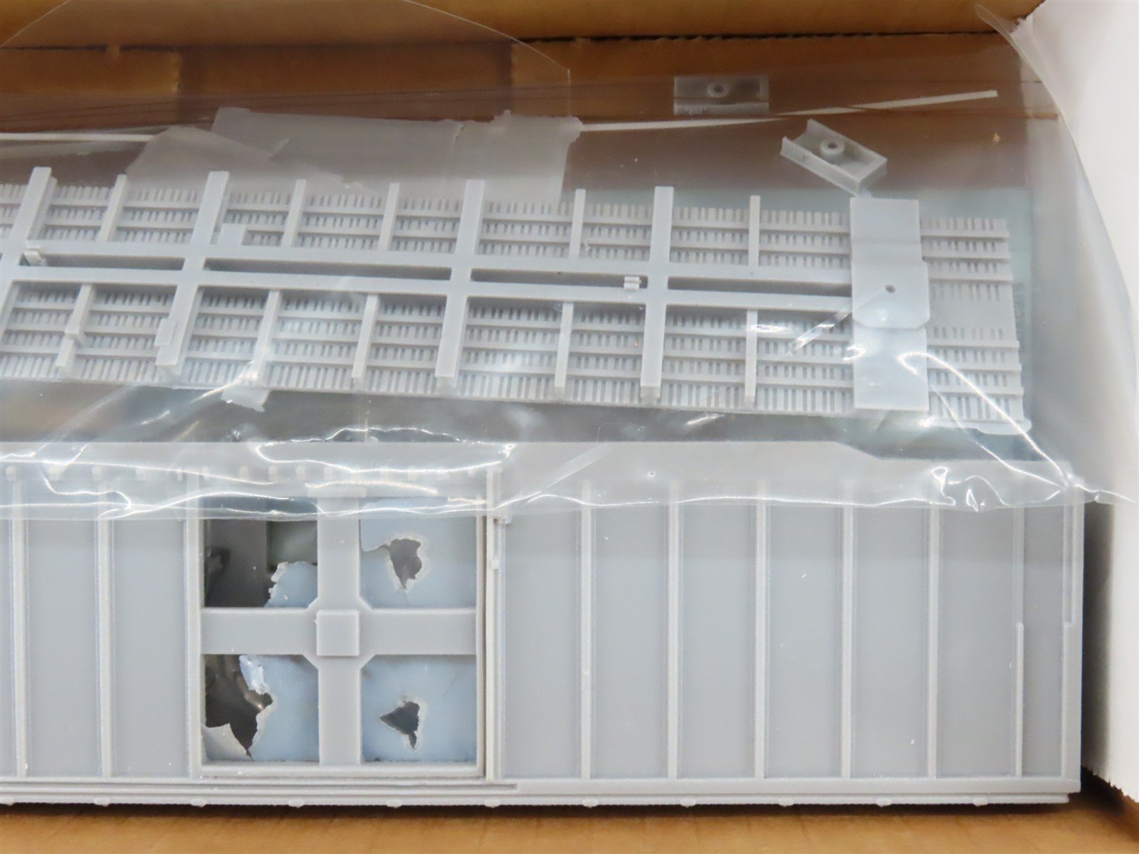 HO Smokey Mountain Model Works Kit #87-B5 NS Undecorated 5277 12-Post Box Car