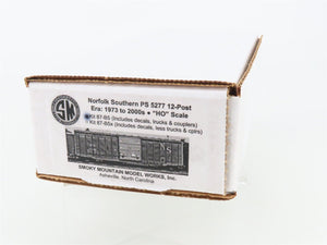 HO Smokey Mountain Model Works Kit #87-B5 NS Undecorated 5277 12-Post Box Car