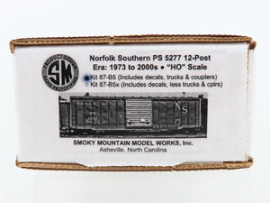 HO Smokey Mountain Model Works Kit #87-B5 NS Undecorated 5277 12-Post Box Car