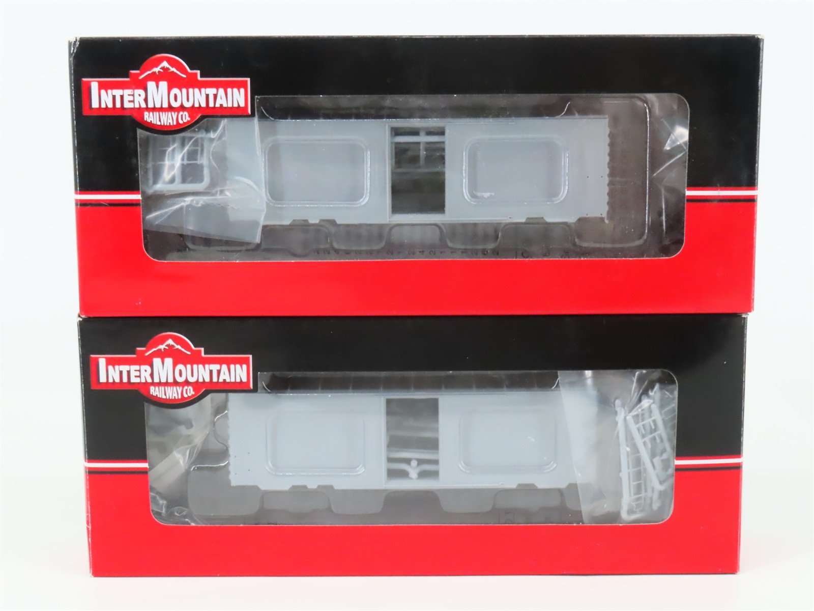 LOT of 12 HO Scale InterMountain Kit #40499 Undecorated 40' PS-1 Box Car