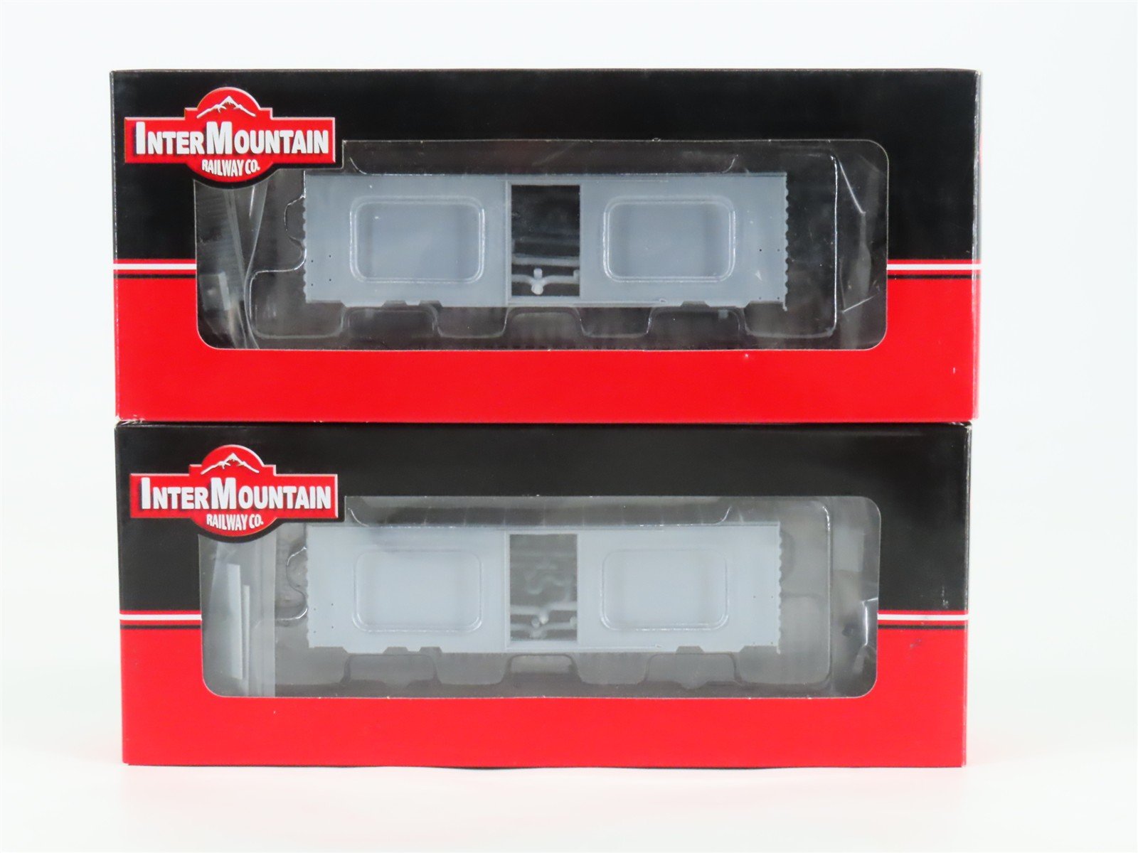 LOT of 12 HO Scale InterMountain Kit #40499 Undecorated 40' PS-1 Box Car
