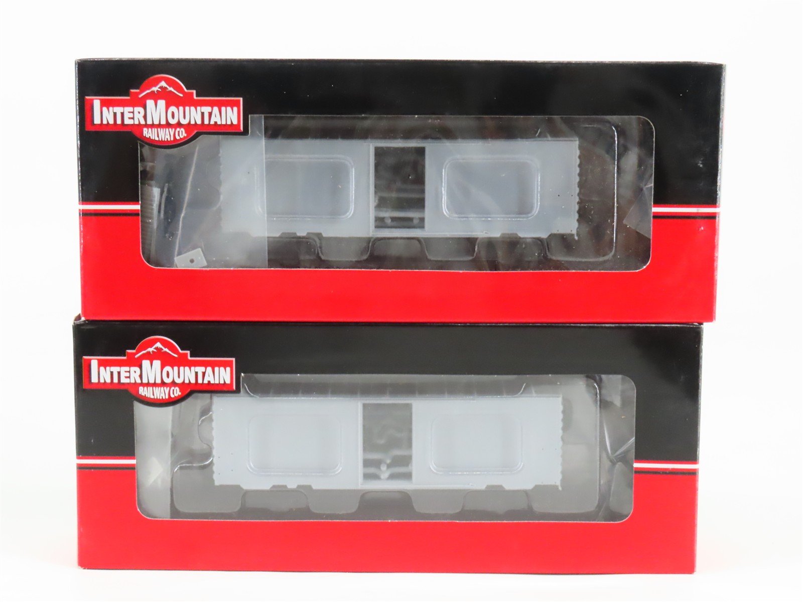 LOT of 12 HO Scale InterMountain Kit #40499 Undecorated 40' PS-1 Box Car